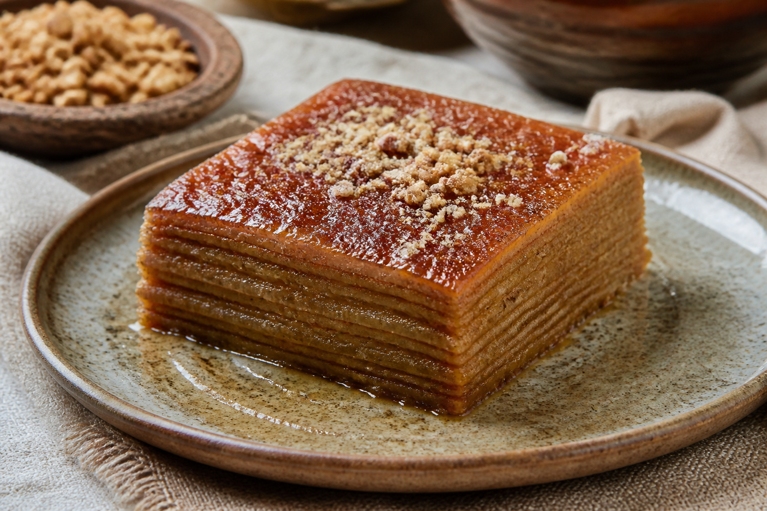 Uşak Baklavası — 65 Katlı Ev Uygulaması — Uşak Sofrası yemek fotoğrafı