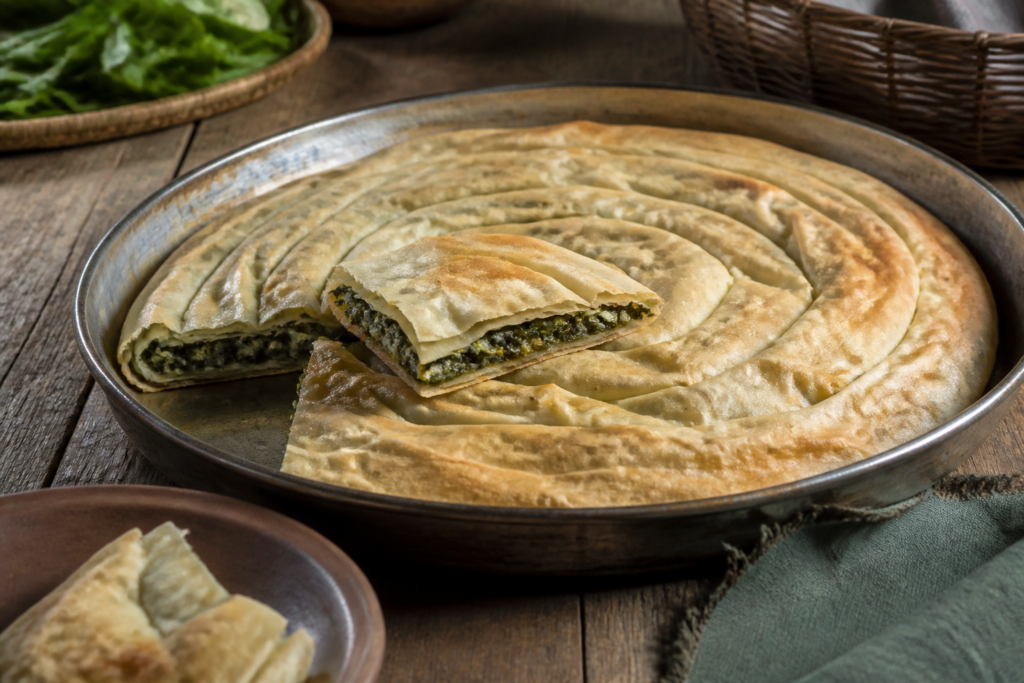Ispanaklı Döndürme — Uşak Sofrası yemek fotoğrafı