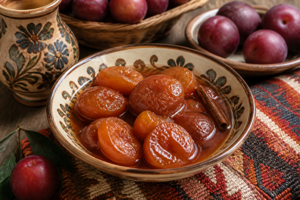 Dağ Eriği Hoşafı — Uşak Sofrası yemek fotoğrafı