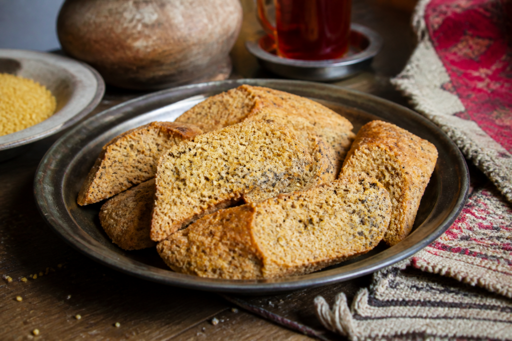 Sarı Haşhaşlı Peksimet — Ev Denemesi — Uşak Sofrası yemek fotoğrafı
